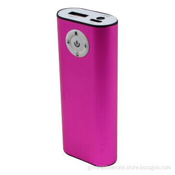 Power Bank with One USB, LED Torch and 4,400mAh Capacity